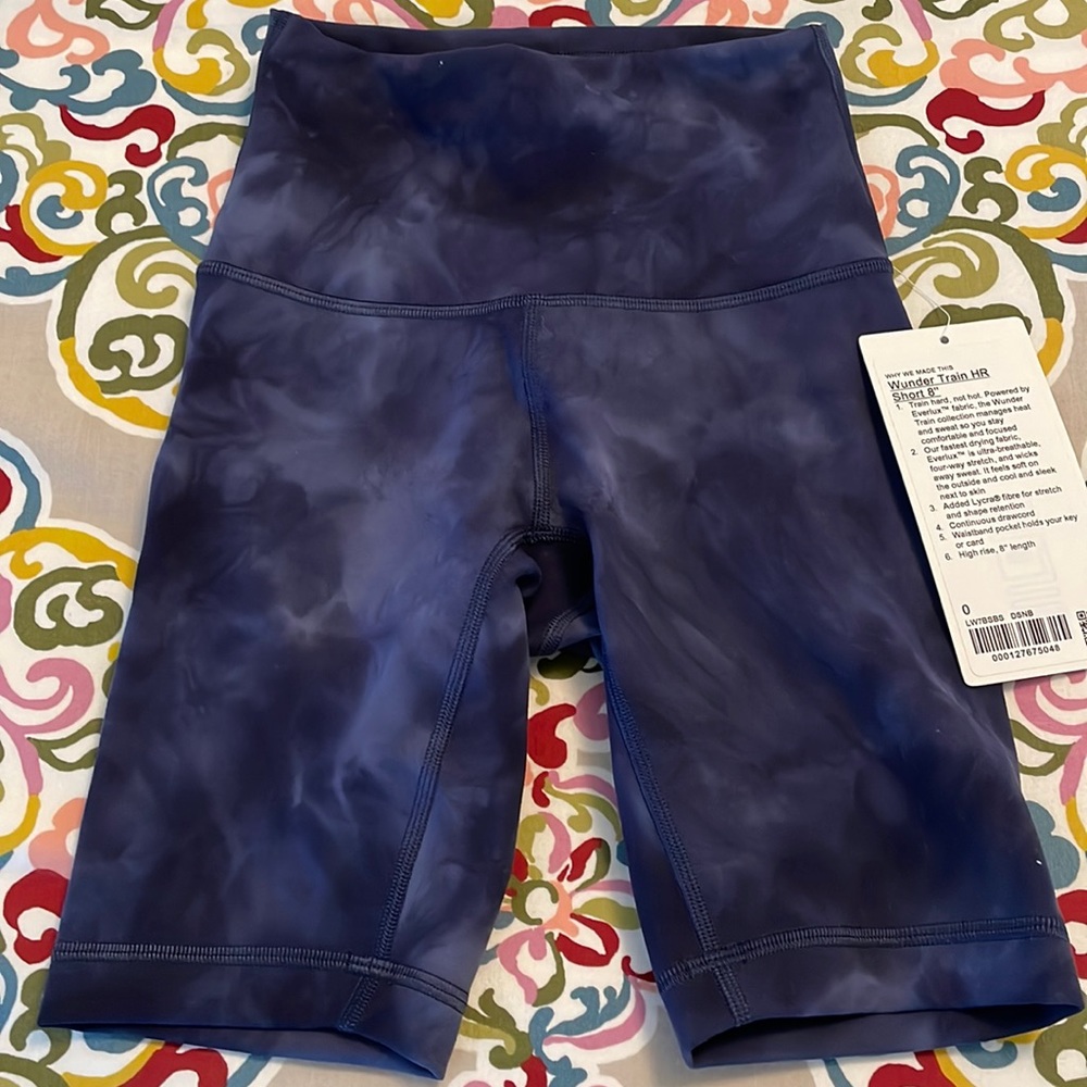 NWT Lululemon Wunder Train Short 8”